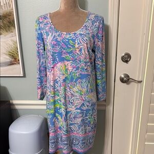 Colorful Floral Print NWOT Lilly Pulitzer  Dress